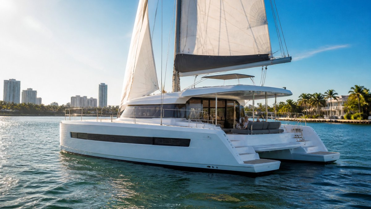 Best Sailing Catamaran for Private Miami Charters