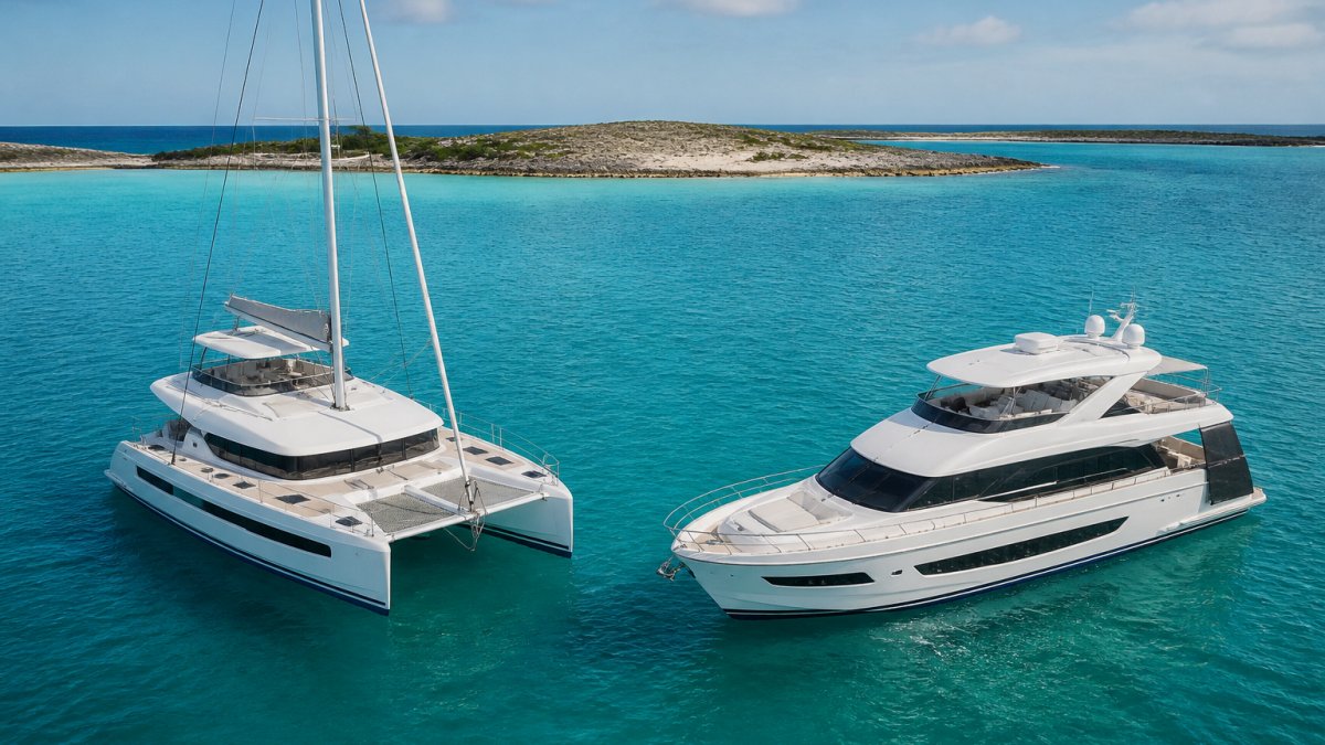 Catamaran vs Motor Yacht: Bahamas Island Hopping