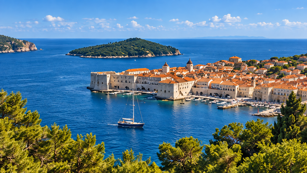 Itinerario de alquiler de yates en Croacia de 7 días